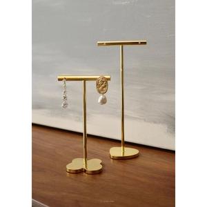 Antique Jewelry Stand For Home <b>Decoration</b> Dressing Table Display Customizable Designs High Quality Brass Jewelry Stand Tray Base - Product Image 2