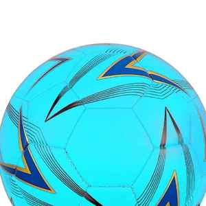 Nouveau design de mode tendance, ballon de football personnalisé, couleurs unies, vessie en caoutchouc, logo classique, léger, résistant à l'eau - Product Image 3