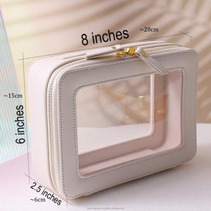 Los mejores fabricantes de bolsas de cosméticos ofrecen maquillaje profesional para neceser con tamaño personalizado y cierre de cremallera con logotipo Candy - Product Image 5