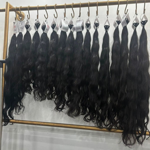 ผมต่อแบบ Body Wave ทำจากผมแท้ เนื้อนุ่ม เบาสบาย บรรจุภัณฑ์แบบขายส่ง  ธรรมชาติ น้ำหนักเบา เป็นมิตรต่อสิ่งแวดล้อม - Product Image 1