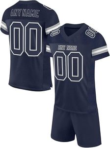 Uniforme de football américain haut de gamme, tissu 100% polyester, uniformes de football sur mesure, impression par sublimation complète, séchage rapide - Product Image 2