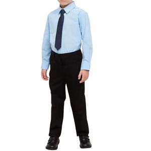 Conjunto de Uniforme Escolar Personalizado para Niños, Camisa y Pantalones para Estudiantes, Ropa Formal para la Escuela Primaria, Uso Diario - Product Image 1