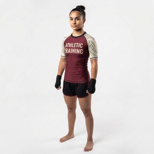 Camiseta Deportiva Personalizada Unisex de Manga Corta para Artes Marciales, con Estampado por Sublimación Completa y Elasticidad en Cuatro Direcciones - Product Image 3