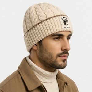 High Quality Manufactured OEM Design Fitting <b>Cap</b> for Men Beanie <b>Cap</b> Beanie <b>Caps</b> Fall <b>Winter</b> Knitted Beanies With Shipment - Product Image 3
