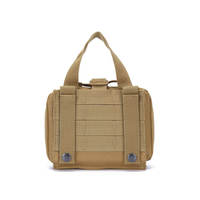 Pochette médicale tactique OEM personnalisée en usine, trousse de premiers secours étanche, sac utilitaire MOLLE, sac en nylon pour l'extérieur