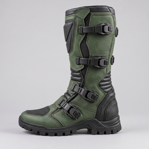 Bottes de moto longues, chaussures de protection durables pour la conduite, avec renforts sur les orteils et le talon, et ajustement confortable pour la moto au quotidien - Product Image 3