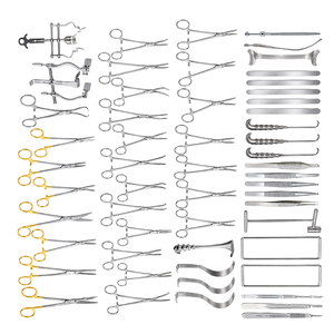 Ensemble d'instruments chirurgicaux pour prostatectomie, 53 pièces, manuel, en acier inoxydable, pour chirurgie suprapubienne et rétropubienne, kit médical ORL - Product Image 2