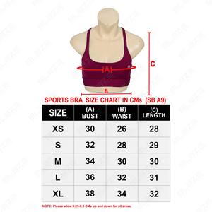 Sujetadores Deportivos Personalizados de Spandex/Nailon, Tejido Elástico en Cuatro Direcciones, Transpirable y Ecológico para Entrenamientos Intensos, Cintura Elástica para Yoga - Product Image 6