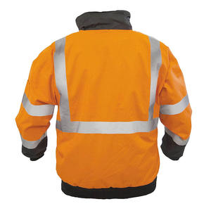 บริการ OEM สั่งทำสีและโลโก้ได้ เสื้อแจ็คเก็ตนิรภัยผ้าฝ้ายระบายอากาศ แห้งเร็ว สำหรับทุกเพศ  ขั้นต่ำในการสั่งซื้อน้อย เหมาะสำหรับงานก่อสร้าง - Product Image 3