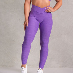 Leggings de yoga décontractés respirants pour femmes, taille haute, avec logo personnalisé, service OEM/ODM – Collection 2026 - Product Image 1