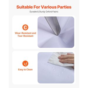 <b>Large</b> 29.5 X 19.7 X 13.1 Ft Inflatable Nightclub Party <b>Tent</b> for Adults 1100W Blower Included for Weddings & Parties - Product Image 5