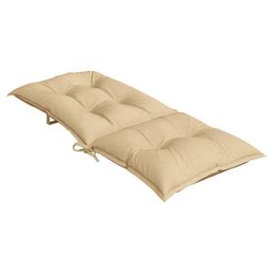 Juego de 2 cojines para silla de respaldo alto en beige melange, cojines y almohadas para exteriores - Product Image 5