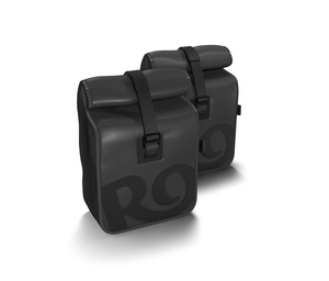 Sacoche souple moderne noire à fermeture rolltop pour Royal Enfield Classic 650, Bear 650, Meteor 350 (référence 1990278) - Product Image 1