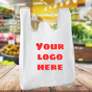 Sacs en film poly biodégradable multi-usages, emballage en plastique HDPE avec cordon de serrage, logo personnalisé, imperméable, durable, fournisseur - Product Image 1
