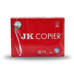 Papier A4 JK haute densité 80 g/m² pour imprimantes laser couleur, copieurs, destiné aux bureaux d'entreprise, écoles, administrations et usage de documents institutionnels. - Product Image 1