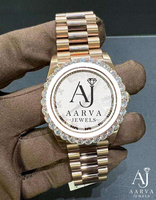 Jam Tangan Mekanik Moissanite Es 38mm Analog 20mm Baja Tahan Karat Kristal Safir Tidak Tahan Air Vintage Hip Hop Unisex Mewah