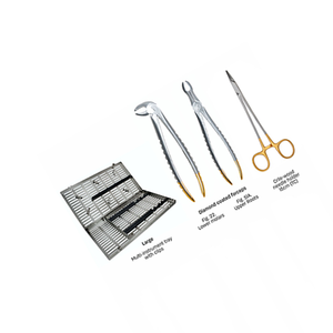 Kit de chirurgie dentaire, instruments chirurgicaux professionnels pour implants et interventions buccales, outils d'extraction dentaire - Product Image 4