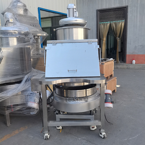 Système de charge de sac de compression de granulés de station d'alimentation sans poussière de pressage de sac de poudre - Product Image 4