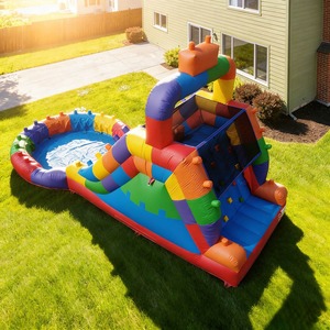 Toboganes de agua inflables profesionales diseñados para parques acuáticos, resorts, eventos familiares y recreación al aire libre con un diseño confiable. - Product Image 5