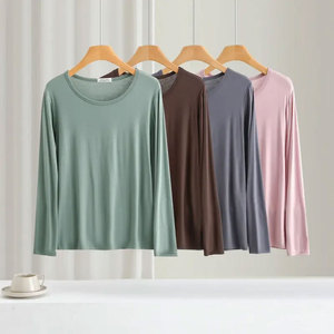 Lot de 5 T-shirts de sport pour femmes, col rond, haute performance, écologiques, respirants, séchage rapide, anti-UV, anti-plis - Product Image 1