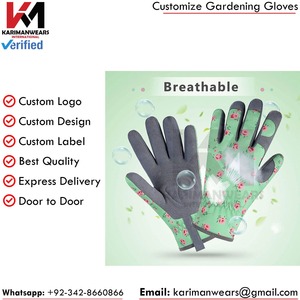 Gants de jardinage en nitrile, gants de travail, fabrication directe usine, marque privée, fournisseur OEM, export, vente en gros - Product Image 5