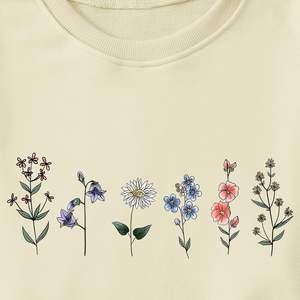 Sweat-shirt tendance pour femme, col tricoté, manches longues, décontracté, mélange de coton, respirant, écologique, confortable, coupe ample, hiver - Product Image 5