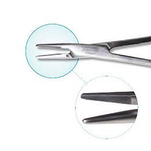 Derf Fine Needle Holder (13CM) TC Stainless Steel Gold Plated Handle Surgical Instrument for <b>General</b> And <b>Plastic</b> Surgery - Product Image 3