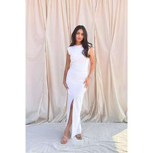 Vestido Maxi Largo para Mujer, Corte Holgado, Ecológico, Natural, Sin Mangas, Elegante, para Fiestas - Product Image 2