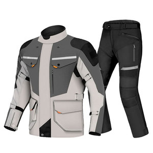 Traje de Motocicleta de Cuero Personalizado para Conductores de Talla Grande - Impermeable, Cortavientos, Transpirable, Ignífugo, Anti-UV, Ropa Deportiva de Carreras - Product Image 3