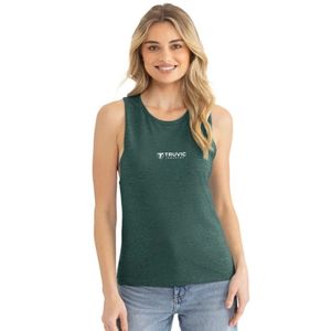 Custom <b>Women's</b> Festival Muscle Tank Relaxed Fit Cotton <b>Sleeveless</b> <b>Shirt</b> for Promotional Fashion and Bulk Orders - Product Image 1