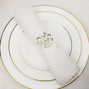 Anneaux de serviette haut de gamme décoratifs pour restaurants, hôtels et tables de luxe à domicile - Product Image 3