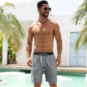 กางเกงขาสั้นชายหาดลำลองสำหรับฤดูร้อน สวมใส่สบาย ระบายอากาศได้ดี แห้งเร็ว ลายพิมพ์แบบซับลิเมชั่น - Product Image 5