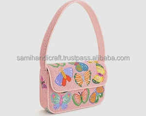 Bolso de Mano Tipo Clutch con Cuentas de Colores para Mujer, Bolso de Mano Elegante con Bordado de Cuentas, Bolsos y Estuches de Cosméticos - Product Image 6