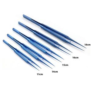 Conjunto de cirugía manual, pinzas dentadas y espéculos, instrumentos microquirúrgicos, tu etiqueta privada, hecha por Pissco, pakistaní - Product Image 1