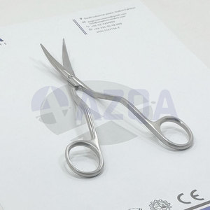 Ciseaux à broder professionnels en acier inoxydable à double courbure de 6 pouces, lames de précision affûtées, couture, artisanat, travaux d'aiguille, OEM, bricolage - Product Image 2