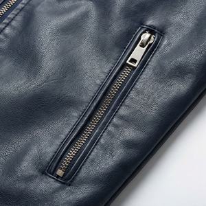 Veste de moto en cuir véritable pour homme de qualité supérieure, nouvelle arrivée, vestes de moto d'hiver, protections amovibles, personnalisables - Product Image 5