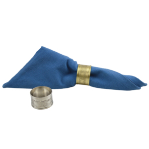 Support de serviettes en argent brillant, idéal pour la décoration de table, les mariages, les fêtes et les hôtels. - Product Image 2