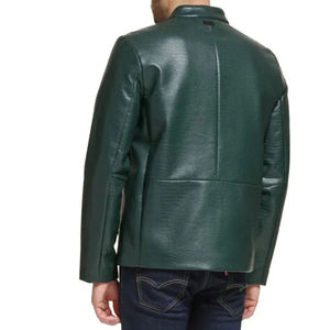 Men's Genuine Cowhide Leather <b>Jacket</b> Premium <b>Biker</b> <b>Jacket</b> Men's Lambskin Leather <b>Jacket</b> Soft Luxury Casual Outerwear - Product Image 4