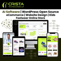AI Wordpress Open Source : Conception de site e-commerce, boutique en ligne de chaussures pour enfants, modèles de logiciels Open Source, ERP, CRM, logiciels IA