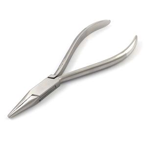 Alicates Profesionales de Acero Inoxidable para Doblar Alambre Dental de Punta Plana, Alicates para Formar Lazos de Alambre de Arco Ortodóntico, Laboratorio Dental - Product Image 2