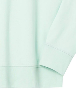 เสื้อสเวตเชิ้ตคอกลมลำลองสำหรับผู้ชาย - เสื้อสเวตเชิ้ตสีเขียวมิ้นท์น้ำหนักเบา - เสื้อผ้าฝ้ายผสมเนื้อนุ่มสำหรับขายปลีก - Product Image 5