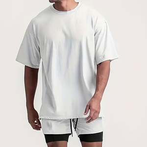 T-shirt de sport pour homme Elite Performance, séchage rapide, respirant, vêtements de sport pour la salle de sport, OEM, t-shirt de fitness haut de gamme pour homme - Product Image 1