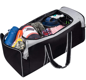 Bolsa de Gimnasio y Viaje Multifuncional Unisex de Gran Capacidad, con Cierre de Cremallera, Material Oxford, con Logotipo Personalizable - Product Image 3