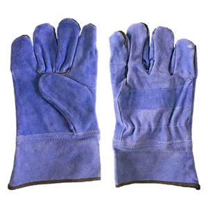 Gants de travail confortables en cuir de vachette souple, protection des mains, sécurité industrielle personnelle, résistants à la chaleur, antistatiques - Product Image 3