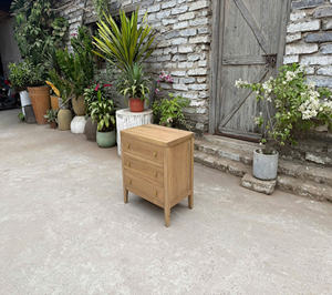 Juego de dormitorio estilo rústico francés, mesa de comedor de madera antigua, madera maciza de roble, nogal, aliso, acacia y pino de Vietnam. - Product Image 1