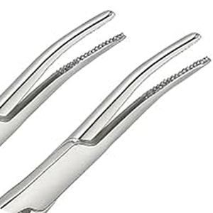 5.5 Inch Forceps Stainless Steel Clamp - Straight Edge <b>Precision</b> <b>Tool</b> for Veterinary, and Hobby Use - Product Image 4