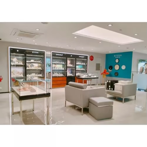 Luxury Watch Showroom Interior Design Premium Watch Store Interiors Elegant Display Counters LED <b>Lighting</b> Glass Display - Product Image 6