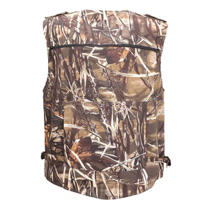 Men's Camouflage Hunting <b>Vest</b> Sleeveless Polyester Breathable Outdoor Wear Autumn Style - Product Image 2