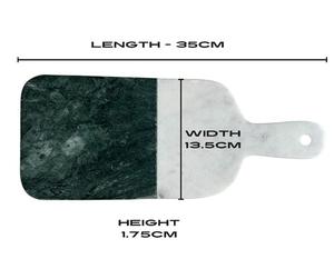 Tabla de cortar de mármol artesanal para accesorios de cocina de lujo que añaden sofisticación de piedra natural - Product Image 2