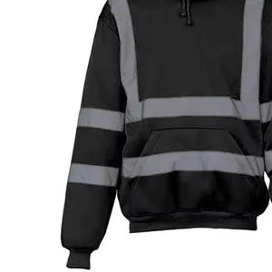 Sudaderas con Capucha de Alta Visibilidad Reflectantes para Hombre, para Trabajo en Invierno, Construcción, Seguridad, Transpirables, de Secado Rápido, Personalizables - Product Image 3